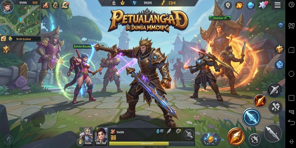 Gameplay seru dalam dunia fantasi yang menakjubkan.