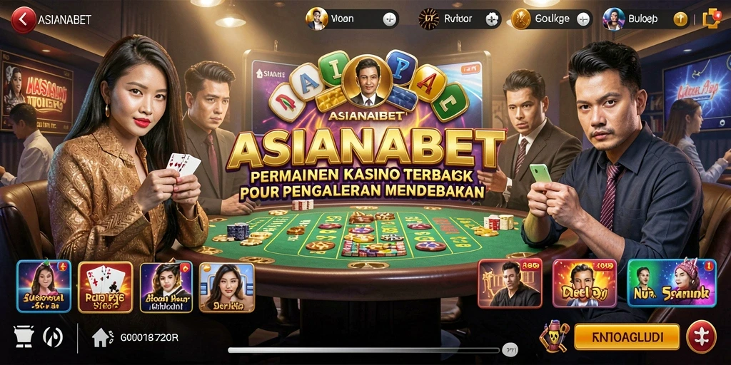 Tampilan screenshot ASIANABET menampilkan momen seru dalam permainan Kasino.