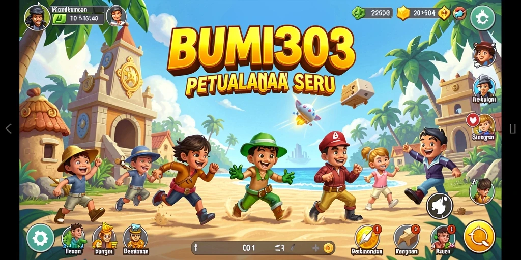 Gameplay seru dan penuh tantangan di BUMI303.
