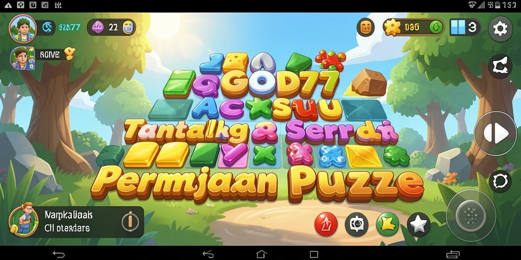 Tampilan menarik dari gameplay puzzle yang menantang.