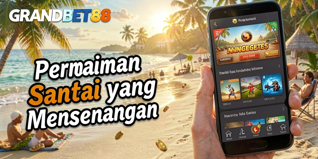 Tampilan gameplay seru di GRANDBET88 dengan grafis yang menawan.