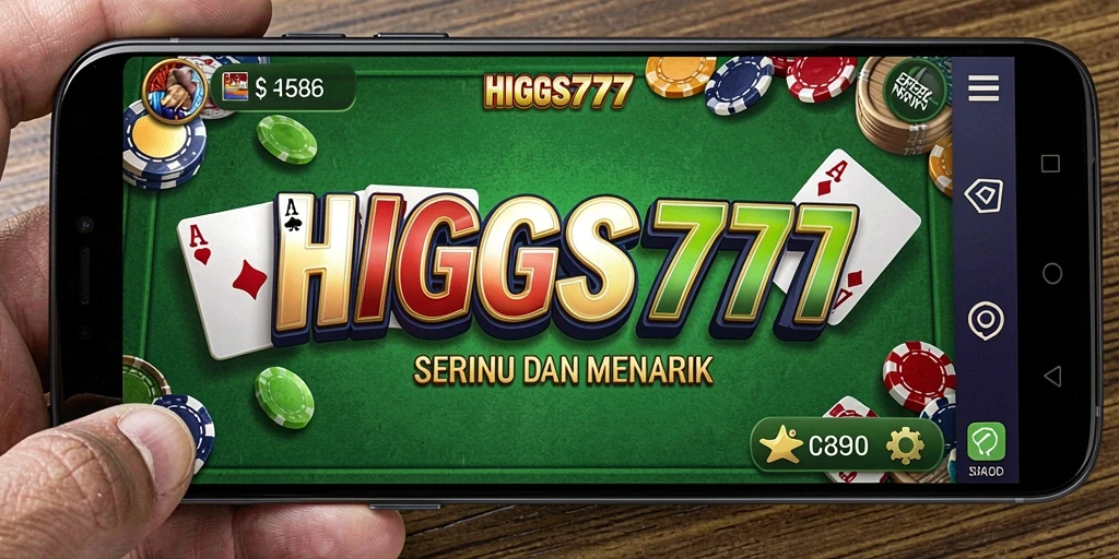 Tampilan gameplay HIGGS777 yang menarik dan seru.