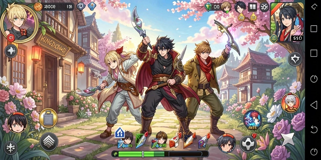 Tampilan gameplay KINGDOM4D yang menarik dan penuh aksi
