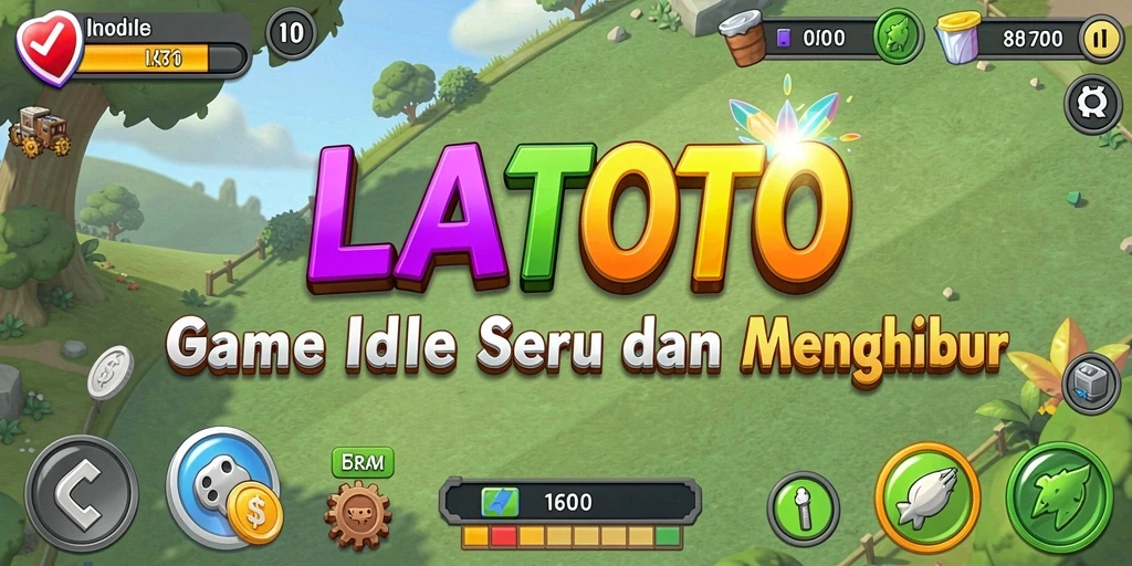 Screenshot LATOTO menampilkan gameplay yang seru dan menghibur dalam genre Idle.