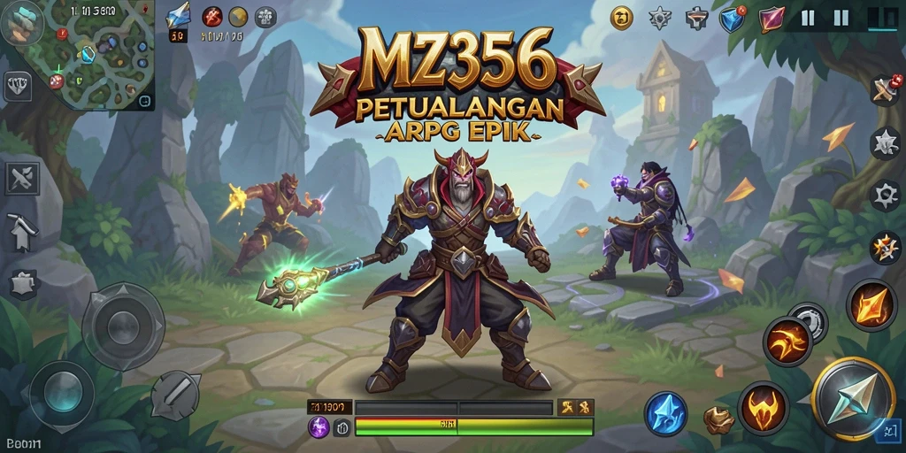 Tampilan menarik dari gameplay MZ356 yang penuh aksi.