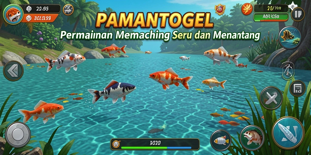 Tangkapan ikan yang memukau dalam game PAMANTOGEL.
